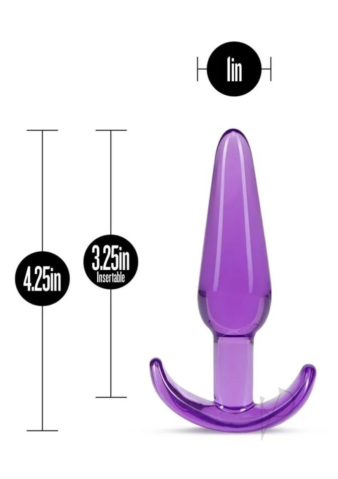 B Yours Slim Anal Plug Purple B Yours Anal B Yours Slim Anal Plug Purple B Yours Anal