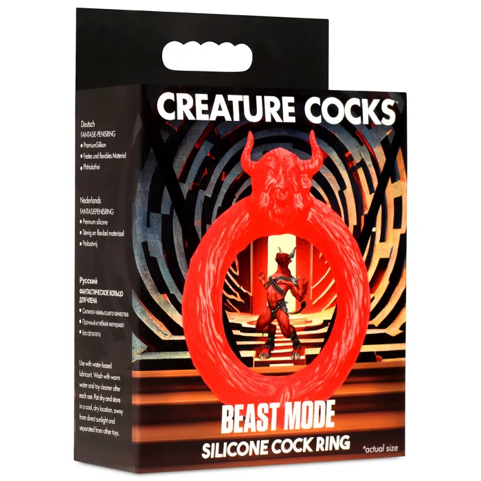 Beast Mode Cock Ring XR Brands Male Sex Toys