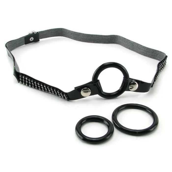 Bound by Diamonds Open Ring Gag California Exotics Male Sex Toys