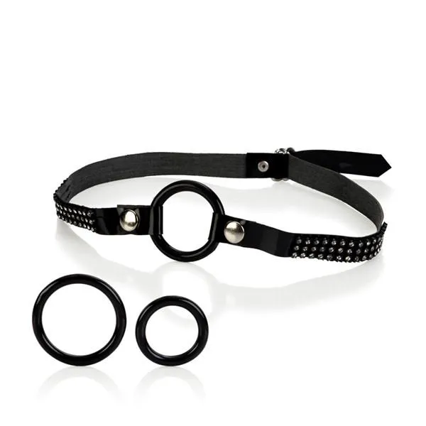 Bound by Diamonds Open Ring Gag California Exotics Male Sex Toys