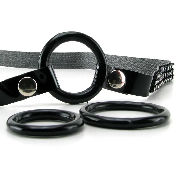Bound by Diamonds Open Ring Gag California Exotics Male Sex Toys
