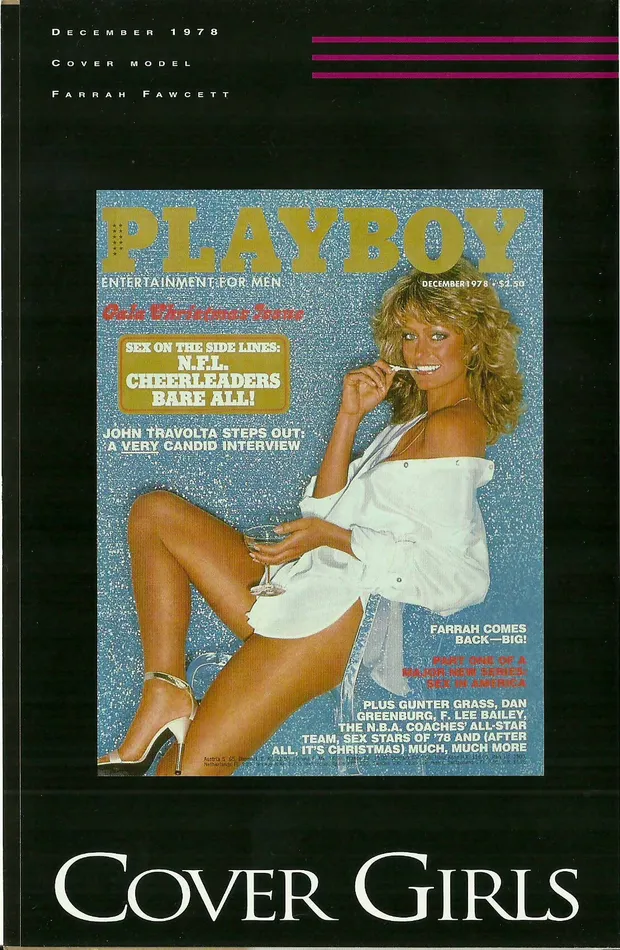 Couples Peter Comparettos Cards Playboy Promo Poster December Edition Kimberly Conrad Hefner
