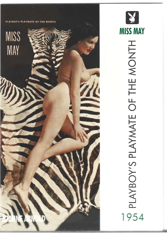 Dans Cards Couples Playboy Centerfolds May Edition Joanne Arnold Card 3