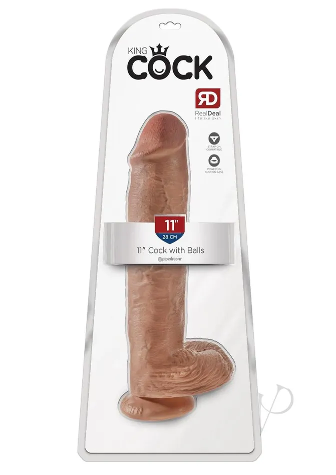 Dildos King Cock Kc 11 Cock Wballs Tan