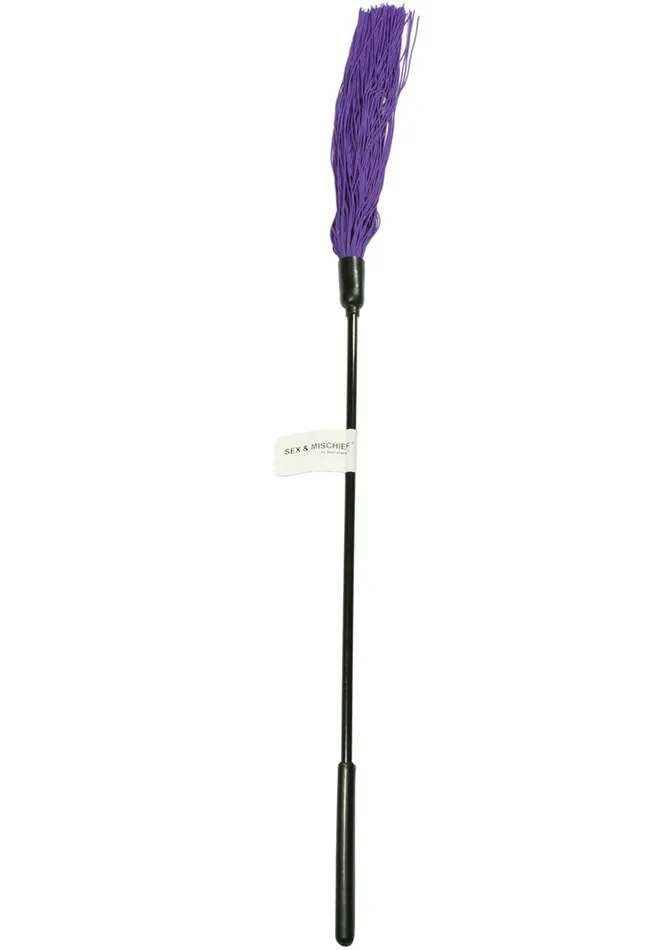 Dildos Sex and Mischief Sandm Rubber Tickler Purple disc