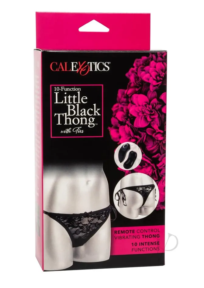 Female Sex Toys Pleasure Panties Remote Control Black Thong With Ties