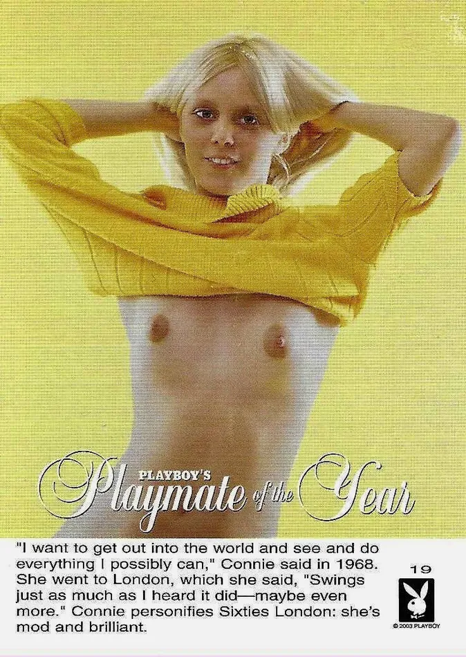 Greenthunderbirds Cards Anal Playboy Playmate Of The Year 19 Connie Kreski
