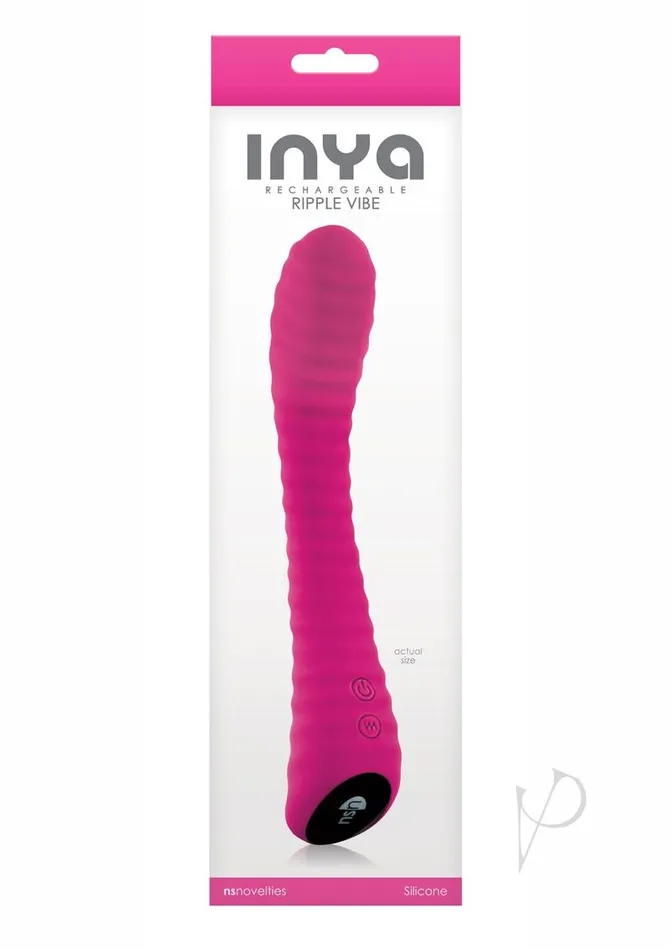 Inya Vibrators Inya Ripple Vibe Pink