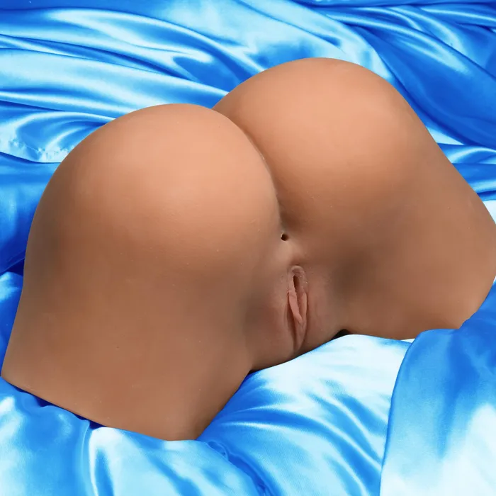 Male Sex Toys Curve Toys Squeezing And Vibrating Pussy And Ass Masturbator