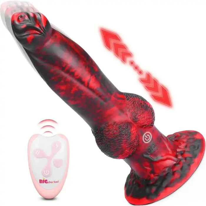 Anal 88 Inch Thrusting Vibrating Fantasy Knot Dildo Adorime