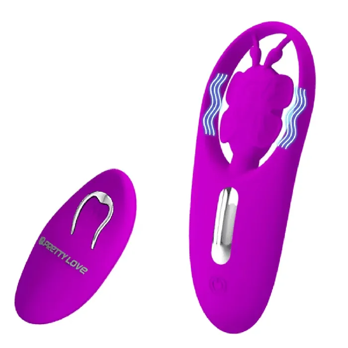Just Undies Vibrators PRETTY LOVE REMOTE CONTROL PANTY VIBRATOR DANCING BUTTERFLY