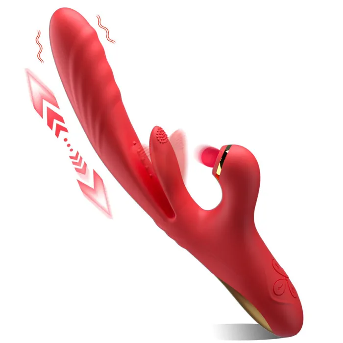 Oronova Female Sex Toys MultiMode Thrusting Vibrator with Tap