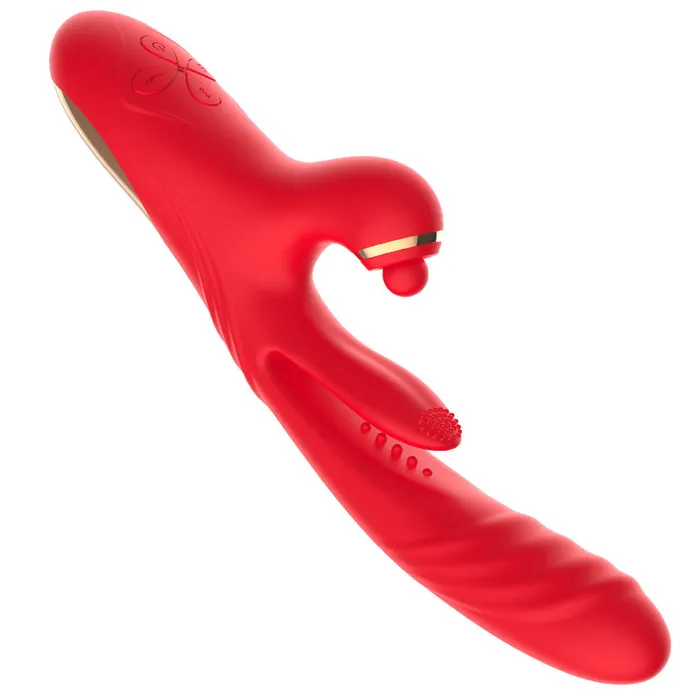 Oronova Female Sex Toys MultiMode Thrusting Vibrator with Tap