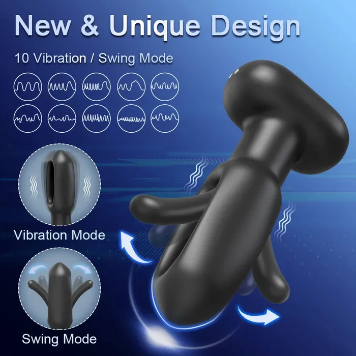 Anal Licking Patting Butt Plug APP Control Prostate Massager Anal Vibrator Romulus Anal Licking Patting Butt Plug APP Control Prostate Massager Anal Vibrator Romulus