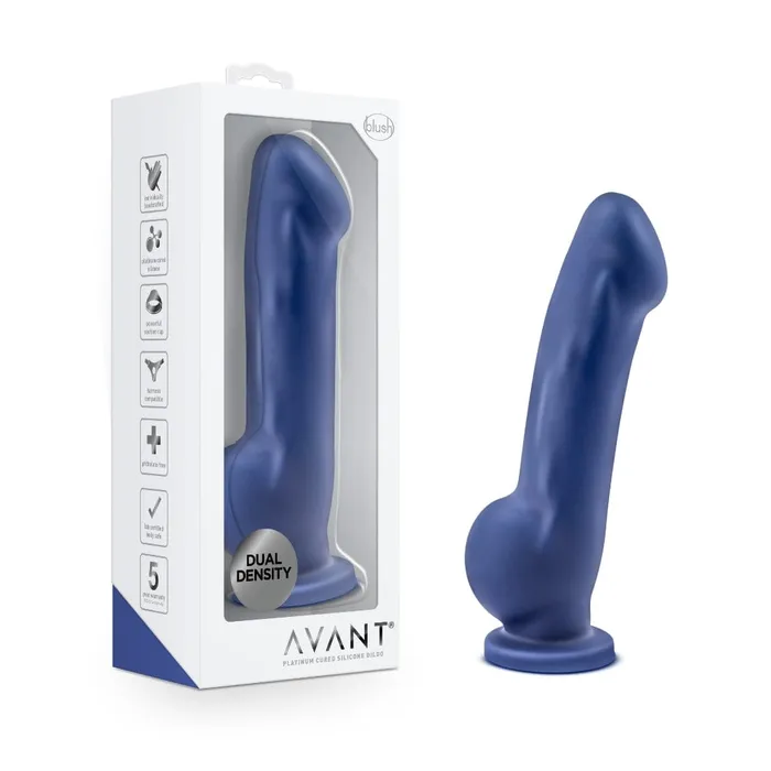 Blush Dildos Blush Avant Indigo D8 Ergo Dildo