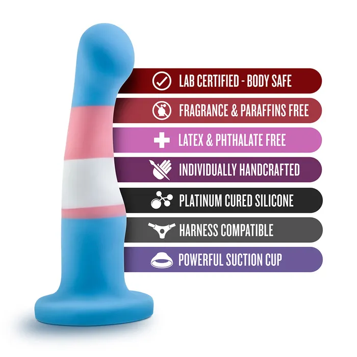 Dildos Avant Pride Trans Silicone Dildo