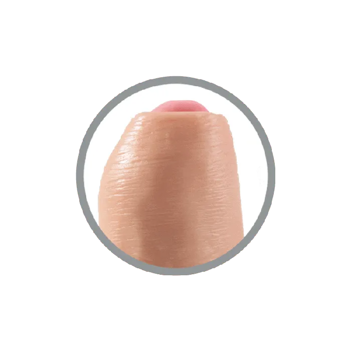 Dildos Pipedream Products King Cock 7 Uncut Cock Tan Pipedream Products