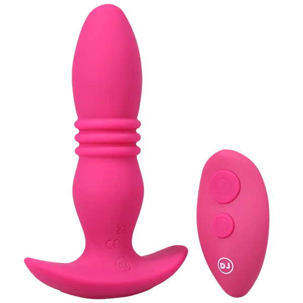 Doc Johnson Doc Johnson APlay Rise Rechargeable Anal Plug with Remote Male Sex Toys