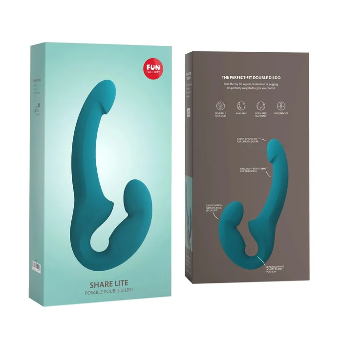 Female Sex Toys Fun Factory Fun Factory Share Lite Silicone Strapless StrapOn