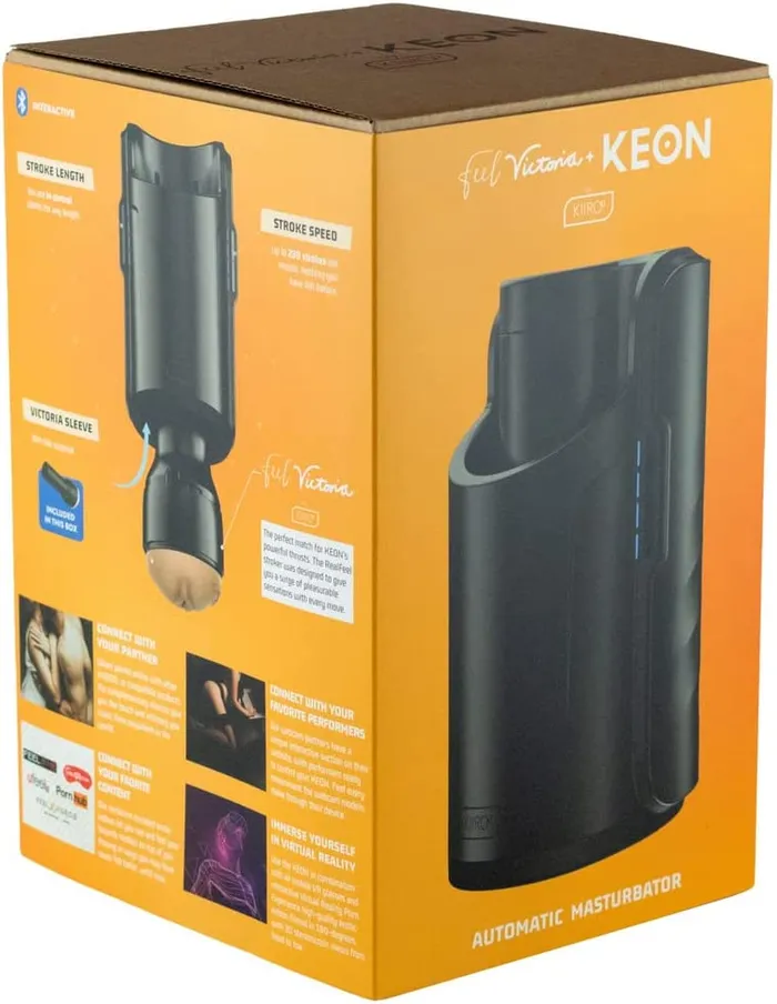 Kiiroo Male Sex Toys Kiiroo Feel Victoria June Stroker Keon Combo Set