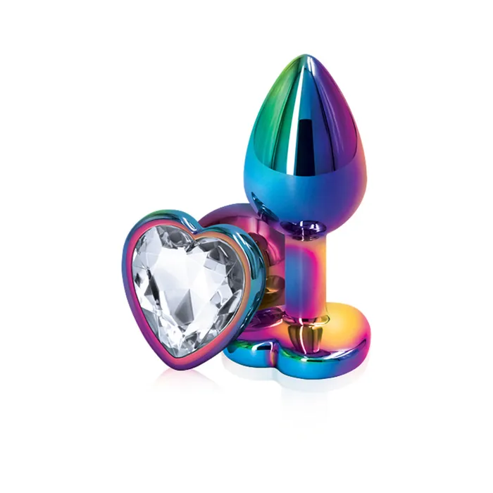 NS Novelties Anal Rear Assets Multicolor Heart Small