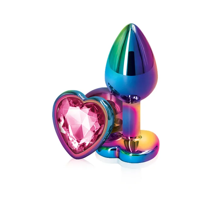 NS Novelties Anal Rear Assets Multicolor Heart Small