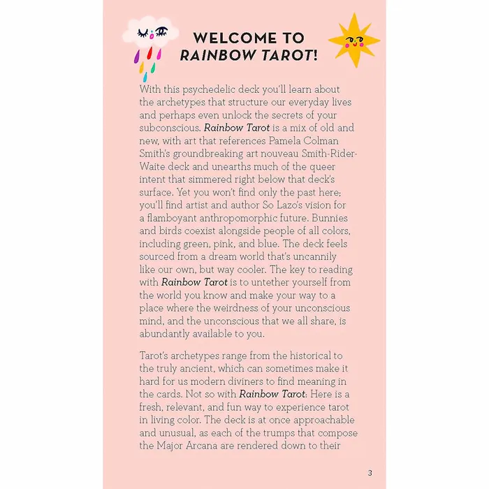 Rainbow Tarot and Guide Hachette Book Group Vibrators