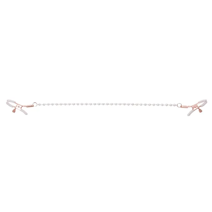 Sportsheets Couples Sportsheets Sex Mischief Peaches n CreaMe Pearl Nipple Clamps