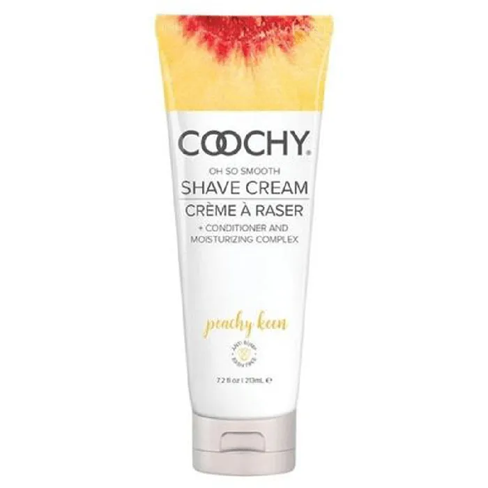 Vibrators Coochy Coochy Shave Cream Peachy Keen