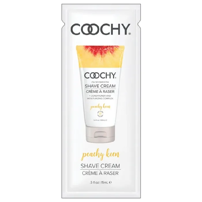 Vibrators Coochy Coochy Shave Cream Peachy Keen