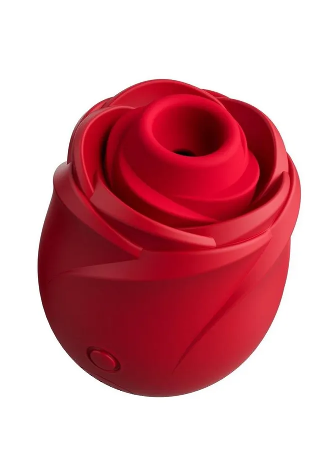 Womanizer Vibrators Womanizer Rose Rechargeable Silicone Air Pulse Clitoral Vibrator RedGold