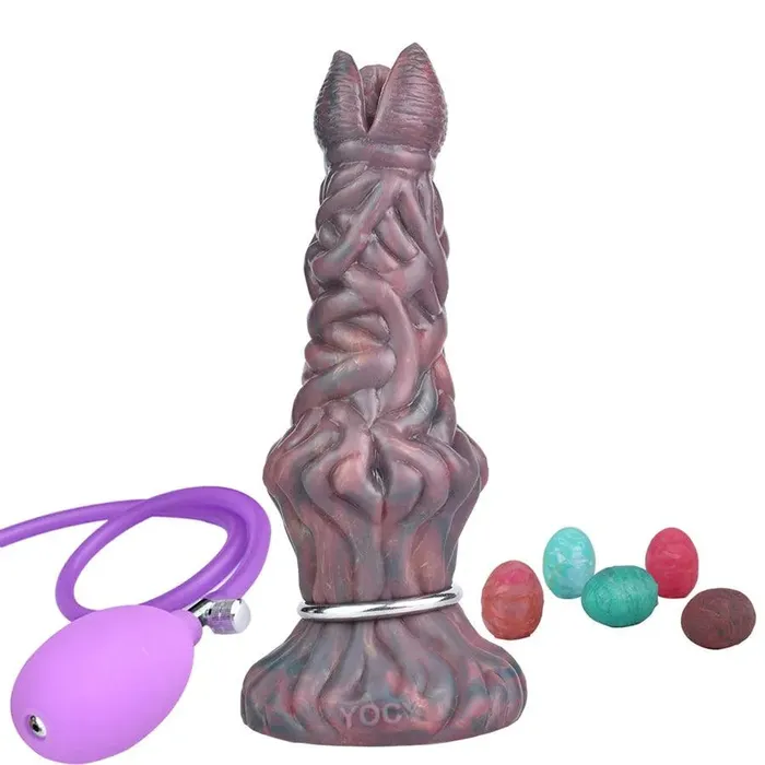 Airbag Boost Silicone Ovipositor Dildo Xinghaoya Female Sex Toys