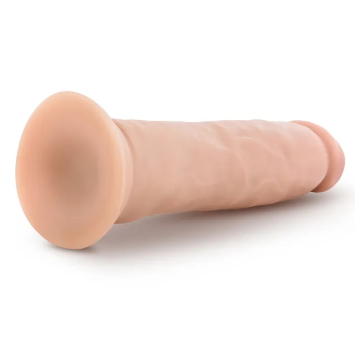 Blush Female Sex Toys Au Naturel 95 DualDensity Magnum Dong Dildo With Suction Cup