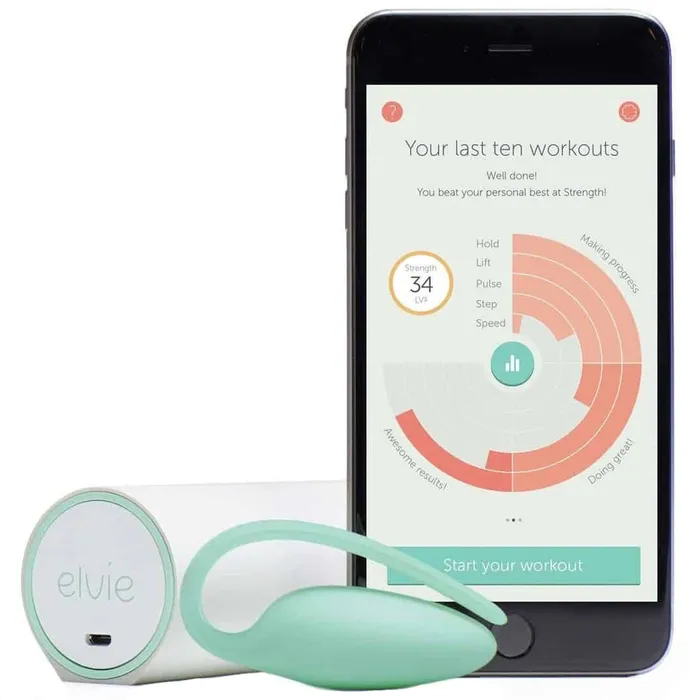 Elvie Kegel Exerciser Tracker Calvista Female Sex Toys
