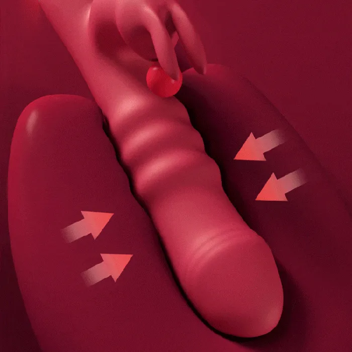 Female Sex Toys Xinghaoya Xinghaoya Sliding Rings Bunny Vibrator