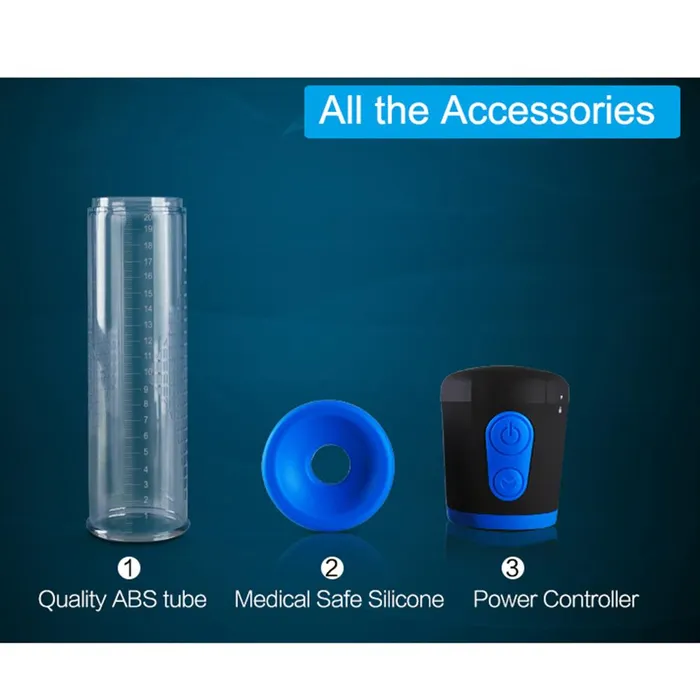 Lusty Age Power Controller Penis Extender Pump Male Sex Toys