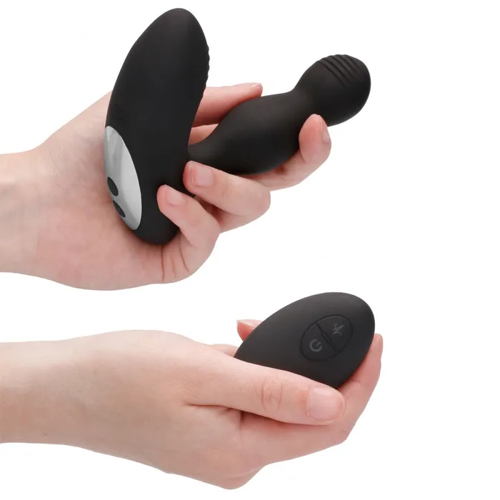 Male Sex Toys Shots Media ElectroShock Remote Control Vibrating EStimulation Prostate Massager