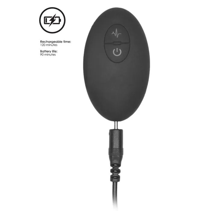 Male Sex Toys Shots Media ElectroShock Remote Control Vibrating EStimulation Prostate Massager