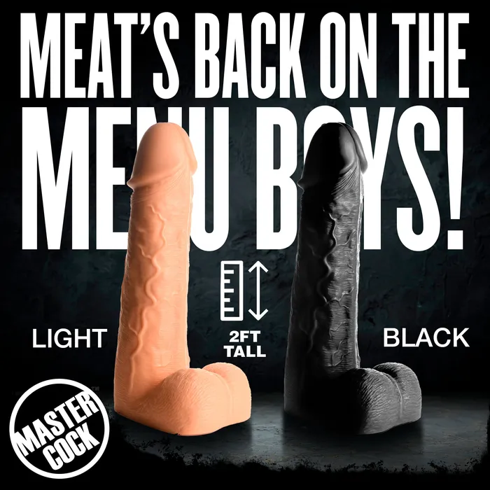 Master Cock Light Moby 2 Foot Tall Super Dildo Dildos
