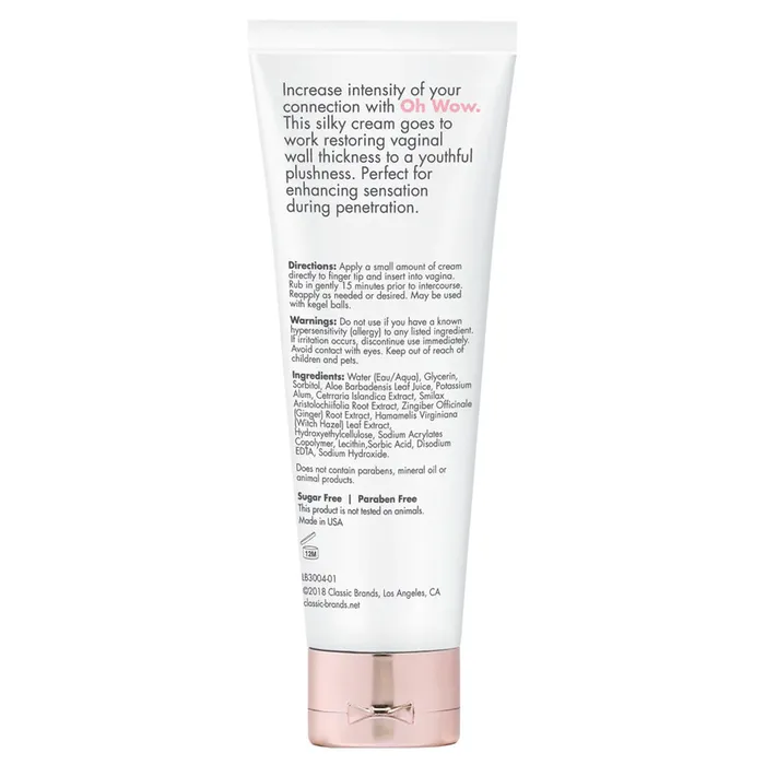 Oh Wow Vaginal Tightening Gel Classic Brands Enhancers