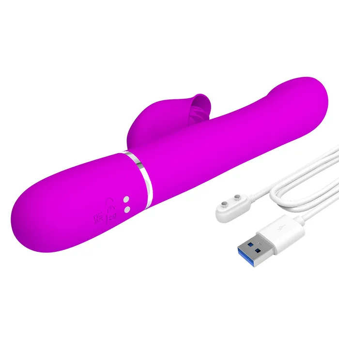 Pretty Love Vibrators Pretty Love Falin 3in1 Rolling Beads Rabbit Vibrator