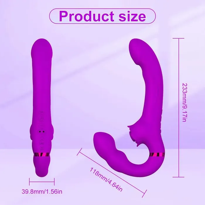 Remote Control Strapless Strapon Vibrator Xinghaoya Female Sex Toys