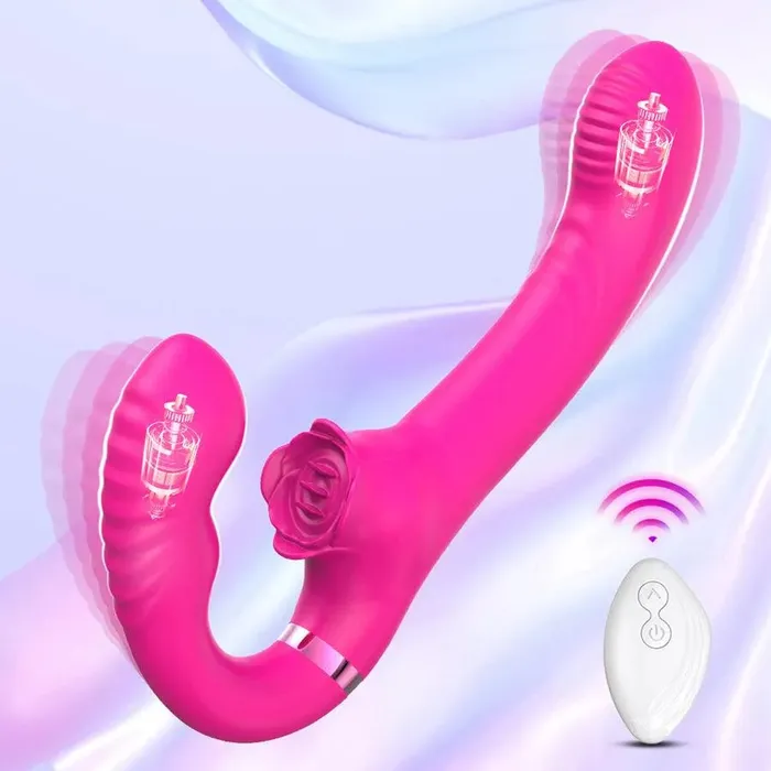 Remote Control Strapless Strapon Vibrator Xinghaoya Female Sex Toys