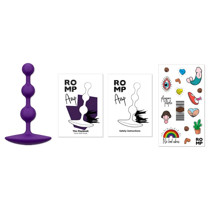 Romp Male Sex Toys Romp Amp Graduating Silicone Anal Beads