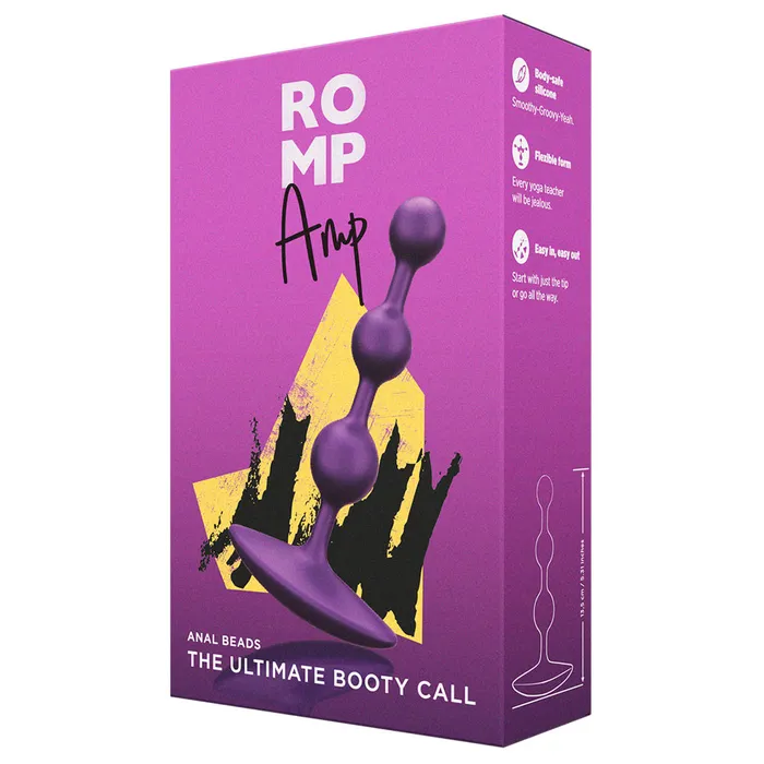 Romp Male Sex Toys Romp Amp Graduating Silicone Anal Beads