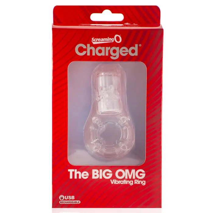 Screaming O Charged The Big OMG Vibrating Ring Screaming O Male Sex Toys
