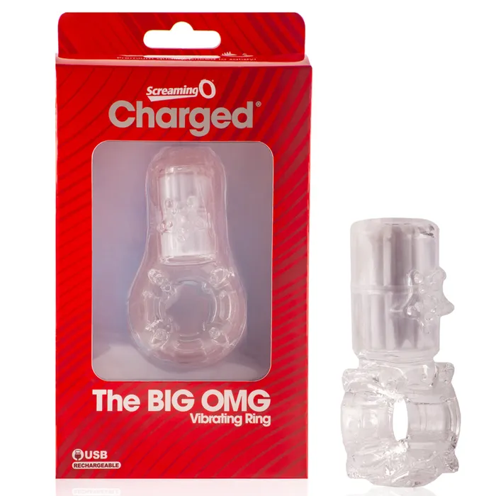 Screaming O Charged The Big OMG Vibrating Ring Screaming O Male Sex Toys