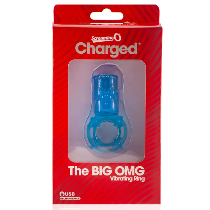 Screaming O Charged The Big OMG Vibrating Ring Screaming O Male Sex Toys