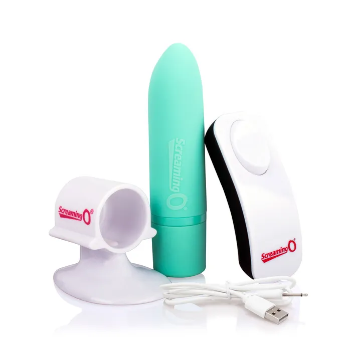 Screaming O Screaming O Charged Positive Remote Control Bullet Vibe Female Sex Toys Screaming O Screaming O Charged Positive Remote Control Bullet Vibe Female Sex Toys