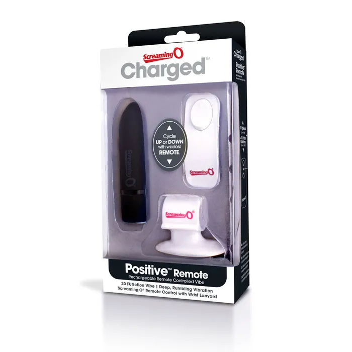 Screaming O Screaming O Charged Positive Remote Control Bullet Vibe Female Sex Toys